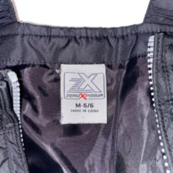 Zeroxposur - Black Snow Bibs Size M 5/6 - Picture 3 of 6